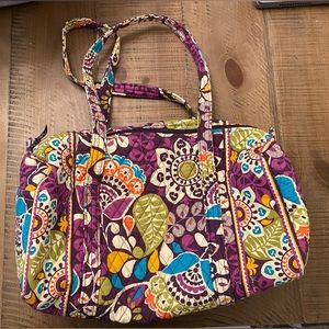 Vera Bradley overnight duffle bag